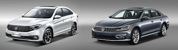 21824 dongfeng jingyi s50 and volkswagen passat